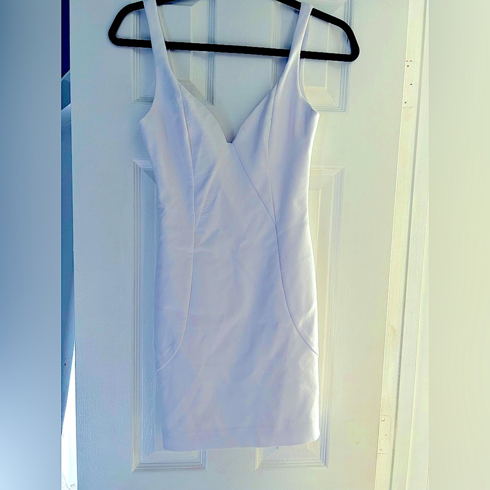Zara white dress